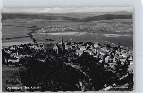 Amöneburg Fliegeraufnahme Panorama