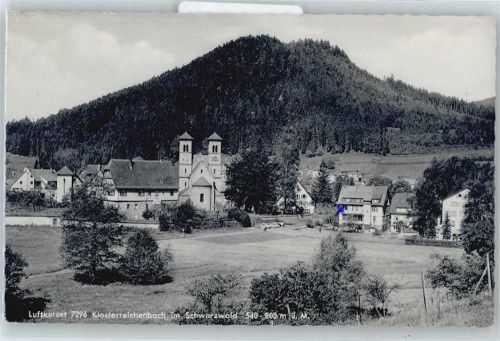 72270 W7292 Klosterreichenbach - Kirche, Berg