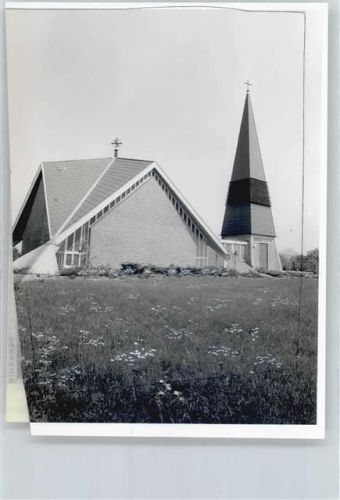 Reinsbüttel Foto mit Negativ, Kirche