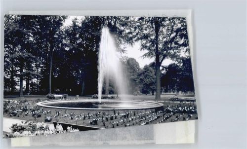 Hohenwestedt Foto mit Negativ, Springbrunnen