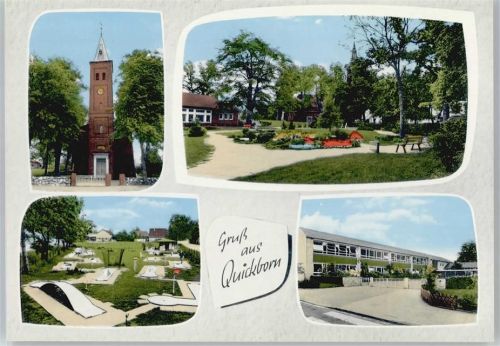 Quickborn Kirche, Minigolfplatz