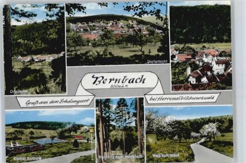 Bernbach Gesamtansicht, Kleiner Kurpark