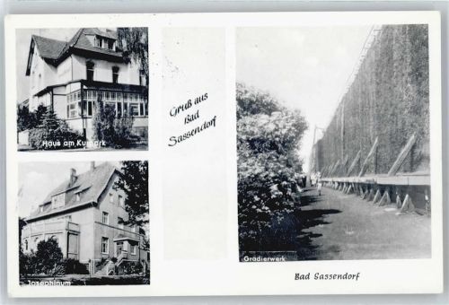 Bad Sassendorf Haus am Kurpark, Gradierwerk, Josephinum