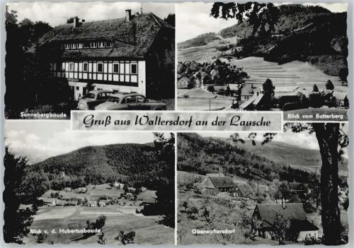 Waltersdorf Sonnenbergbaude, Teilansichten