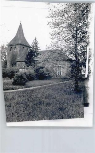 Rebenstorf Foto mit Negativ, Kirche