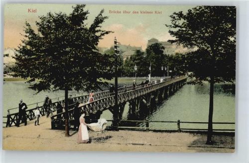 Kiel Brücke über den kleinen Kiel