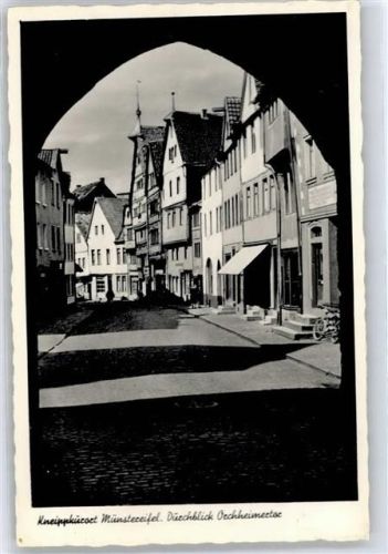 Bad Münstereifel Durchblick Orchheimertor