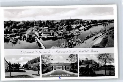 Borby Kaserne, Hafen