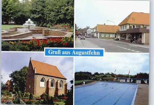 Augustfehn Brunnen, KIrche, Freibad, Handlung