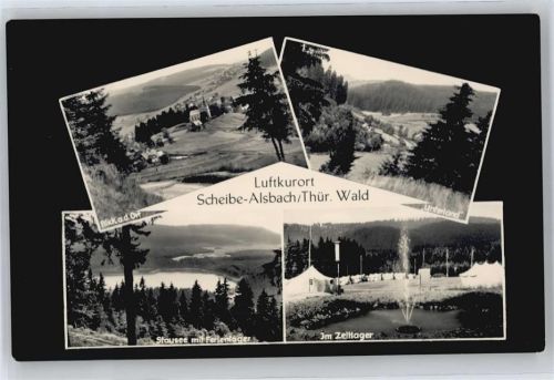 Scheibe-Alsbach Stausee, Ferienlager Zeltlager