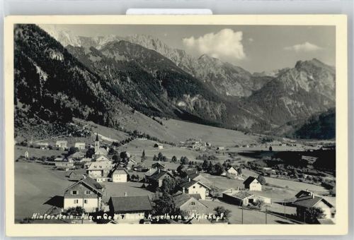 Hinterstein Kugelhorn, Älplekopf