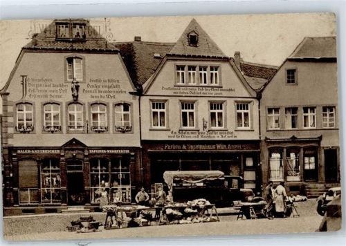 St. Wendel Häuser mit Bekenntnissprüchen, Domplatz