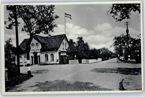 Buxtehude Gasthaus zum Kyffhäuser , Posthilfsstellenstempel Königreich