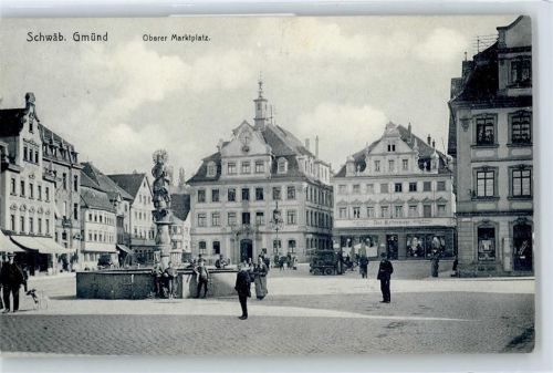 Schwäbisch Gmünd Oberer Marktplatz, Brunnen