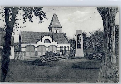 25836 W2256 Garding - Kriegerdenkmal, Neues Spritzenhaus