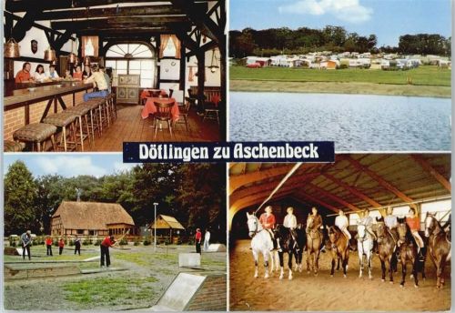 Aschenbeck Campingplatz, Pferd, Minigolfplatz, Gaststätte