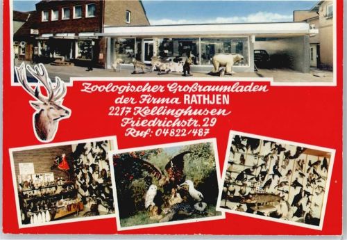 Kellinghusen Zoologischer Großraumladen Firma Rathjen