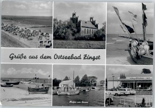 Zingst Strand, Hafen, Kaufhalle