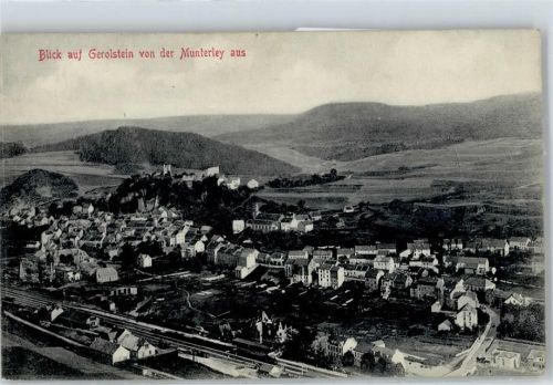 Gerolstein Blick von der Munterley aus