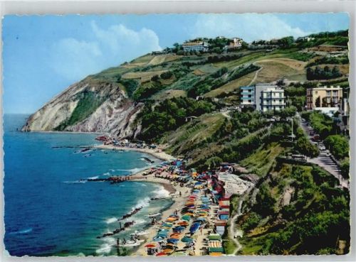 Gabicce Mare Blick vom Berg