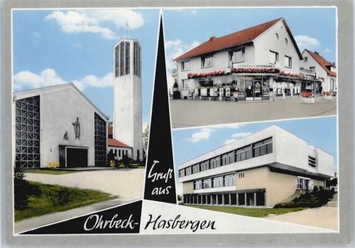 Ohrbeck Kirche, Geschäft Verbrauchermarkt Meyer