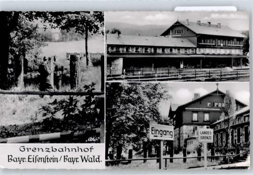 Bayerisch Eisenstein Grenzbahnhof, Landpoststempel