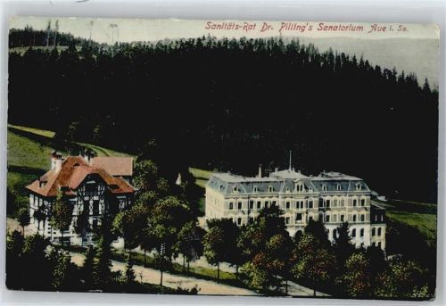 Aue Dr. Pilling´s Sanatorium