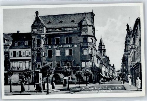 Landau Herbert-Norkus-Platz, Marktstraße