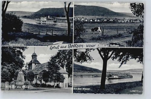Boffzen Kirche, Weser, Schiff