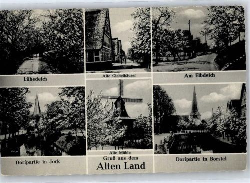 Borstel Windmühle , Lühedeich