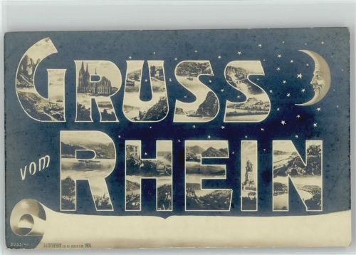 St. Goarshausen Gruß vom Rhein