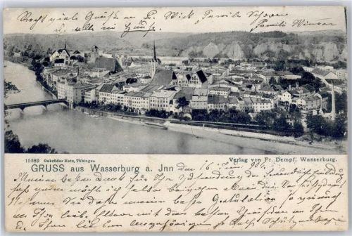 Wasserburg Gesamtansicht