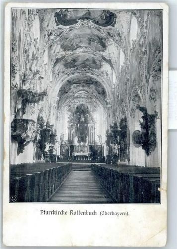 Rottenbuch Pfarrkirche innen