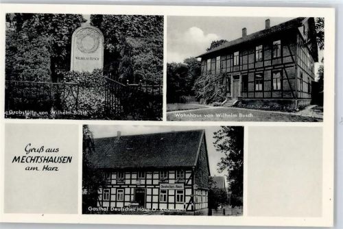 Mechtshausen Grabstätte und Wohnhaus Wilhelm Busch, Gasthof Deutsches Haus