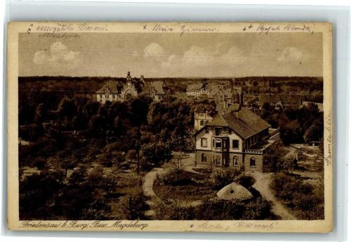 Friedensau Luftaufnahme
