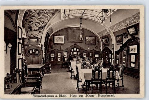 Assmannshausen Hotel zur Krone, Künstlersaal