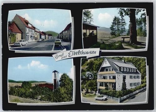 Eibelshausen Kirche, Gasthaus, Ortspartie