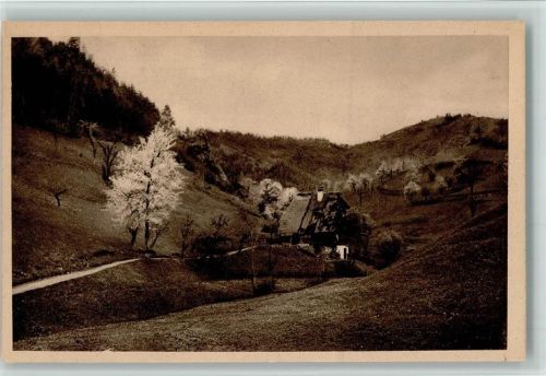 Gutach Frühling genannt d. Kuder-Häusle i. Sulzbächle