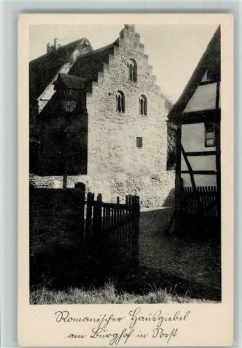 Soest Romantischer Hausgiebel am Burghof