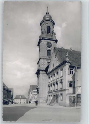 Hechingen Marktplatz Stiftskirche