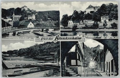 Blankenheim Pfarrkirche Jugendburg Weiher Schwimmbad Hirtentor