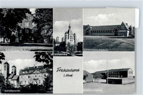 Freckenhorst Kloster, Schloss, Stiftskirche, Landvolkshochschule, Schule