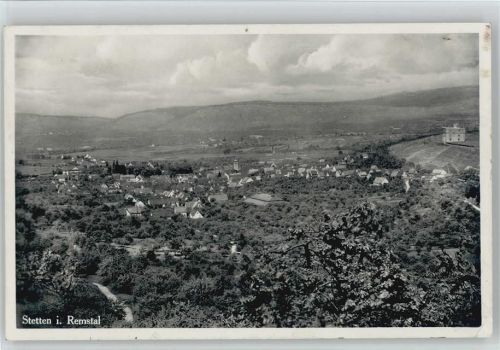 71394 W7053 Stetten im Remstal 1925 Foto AK Panorama