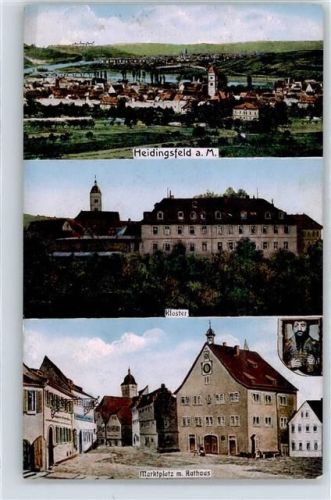 Heidingsfeld Kloster, Marktplatz, Rathaus