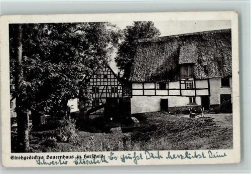Herscheid Strohgedecktes Bauernhaus