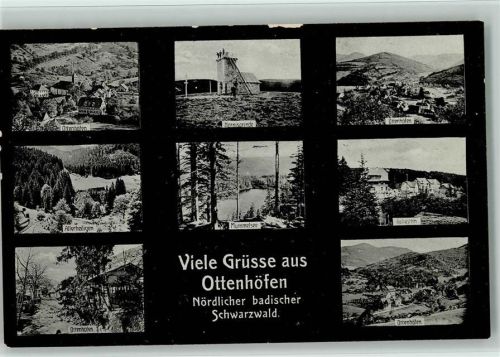 Ottenhöfen Hornisgrinde Allerheiligen Mummelsee Ruhestein Mehrfachaufnahme