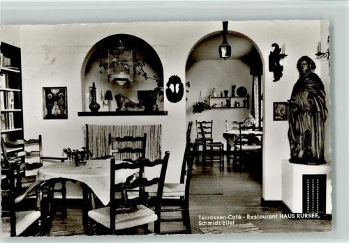 Schmidt Terrassen-Café-Restaurant Haus Rursee Innenaufnahme