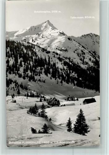Donnersbach Schigebiet Planneralpe Edlingerhaus Winter