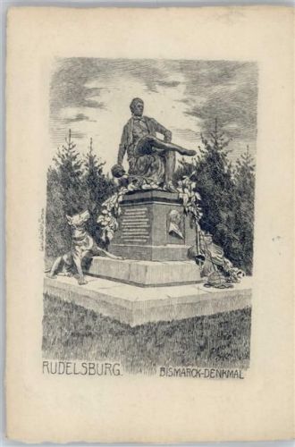 Saaleck Bismarck-Denkmal Rudelsburg Rottweiler