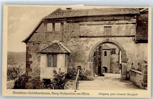 Rothenfels Deutsches Quickbornhaus, Burg